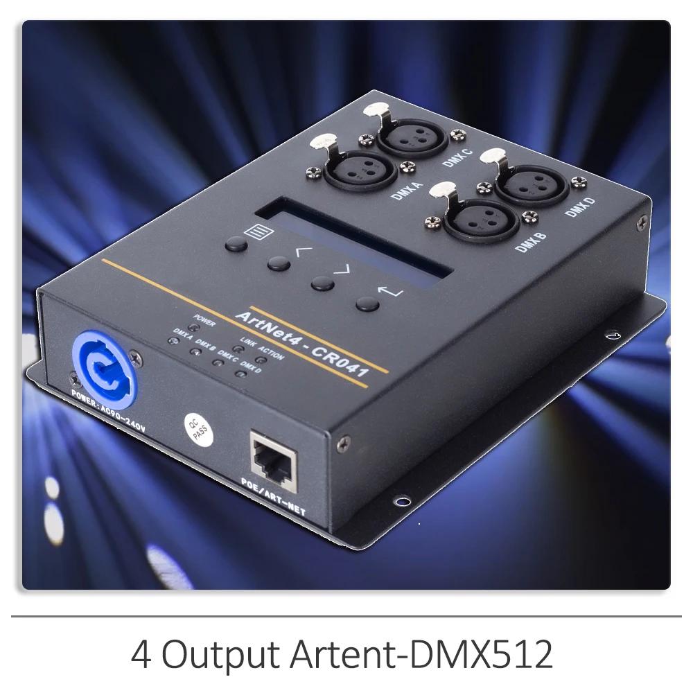 Artnet-DMX512   LED   Ʈ, DJ  Ƽ   Ʈ,  ȿ  , 4 